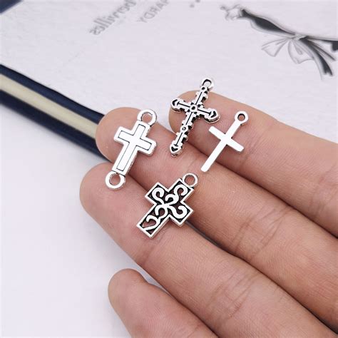 cross charms in bulk